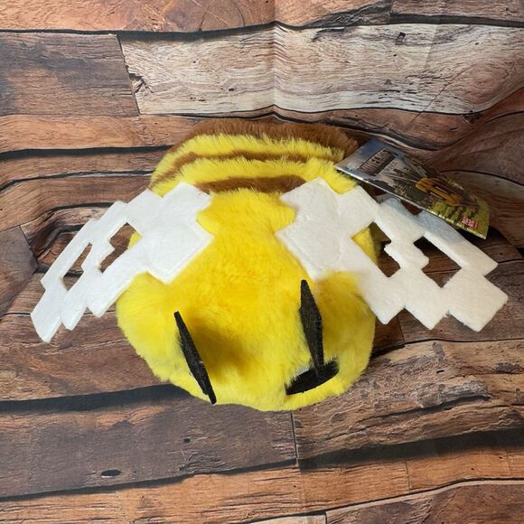 Minecraft Movie Bee Plush Toy Stuffed Animal 6" Video Game Mattel Mojang Gamer - Picture 4 of 10
